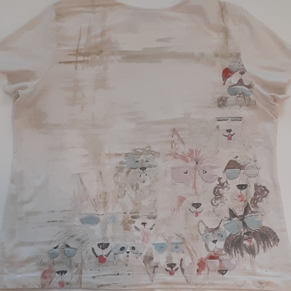 2 for 1! Clip Earrings with FREE Dog Lovers Tee. - Picture 4 of 6